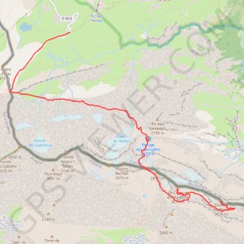 Itinéraire www.ibpindex.com 36816553086634, distance, dénivelé, altitude, carte, profil, trace GPS