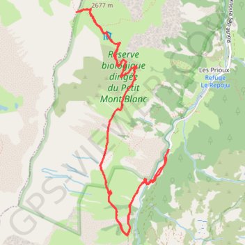 Itinéraire Col du mone, distance, dénivelé, altitude, carte, profil, trace GPS