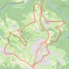 Itinéraire [Itinéraire] PR384 Toupy, distance, dénivelé, altitude, carte, profil, trace GPS