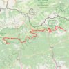 Itinéraire Trans-Pyrenee 2017 - dag 3, distance, dénivelé, altitude, carte, profil, trace GPS