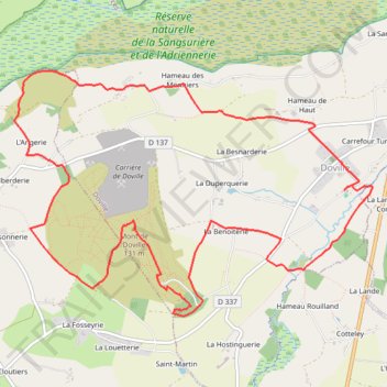 Itinéraire parcours 12 km, distance, dénivelé, altitude, carte, profil, trace GPS