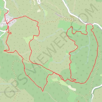 Itinéraire Jonquières, distance, dénivelé, altitude, carte, profil, trace GPS