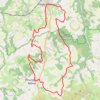 Itinéraire Espace VTT-FFC circuit 15, distance, dénivelé, altitude, carte, profil, trace GPS