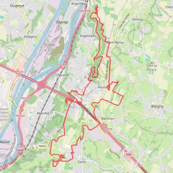 Itinéraire Tracé, distance, dénivelé, altitude, carte, profil, trace GPS