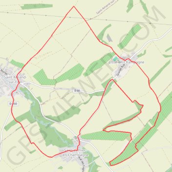 Itinéraire Circuit de Saint-Amand-sur-Fion, distance, dénivelé, altitude, carte, profil, trace GPS