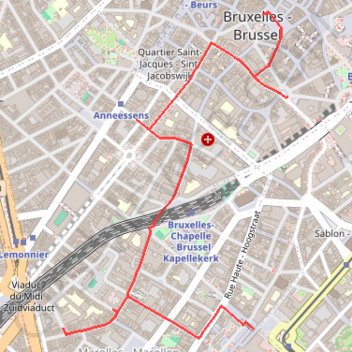 Itinéraire ngi_download_2024_03_04, distance, dénivelé, altitude, carte, profil, trace GPS