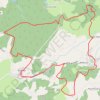 Itinéraire Rilhac-Lastours, distance, dénivelé, altitude, carte, profil, trace GPS