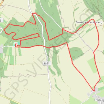 Itinéraire Hunting, distance, dénivelé, altitude, carte, profil, trace GPS