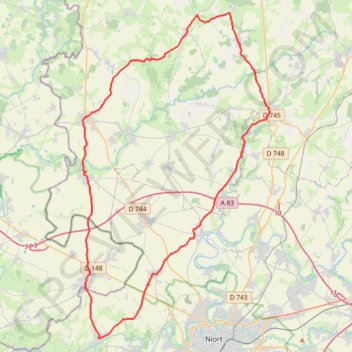 Itinéraire Pamplie, distance, dénivelé, altitude, carte, profil, trace GPS