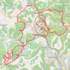 Itinéraire Sortie VTT le midi, distance, dénivelé, altitude, carte, profil, trace GPS