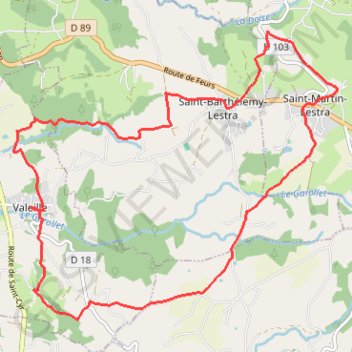 Itinéraire Montagnes du Matin - Valeille, distance, dénivelé, altitude, carte, profil, trace GPS