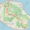 Itinéraire GRR 2 : De Saint-Denis à Saint-Philippe (Île de la Réunion), distance, dénivelé, altitude, carte, profil, trace GPS