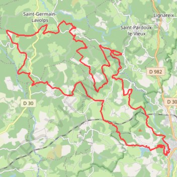 Itinéraire La Cime des Bois, distance, dénivelé, altitude, carte, profil, trace GPS