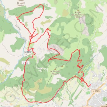 Itinéraire www.ibpindex.com 37043591884110, distance, dénivelé, altitude, carte, profil, trace GPS