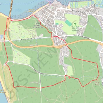 Itinéraire Sentier du Phare au Pey de la Blet - La Barre de Monts / Fromentine, distance, dénivelé, altitude, carte, profil, trace GPS