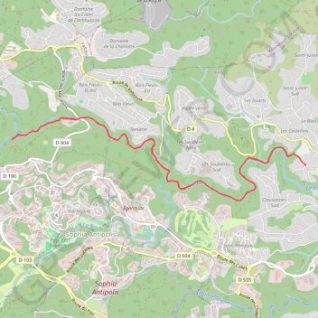 Itinéraire NewTrack, distance, dénivelé, altitude, carte, profil, trace GPS
