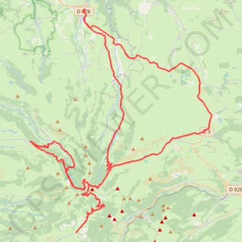 Itinéraire Les Clarines du Puy Mary, distance, dénivelé, altitude, carte, profil, trace GPS