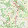 Itinéraire VTT tanzac, distance, dénivelé, altitude, carte, profil, trace GPS