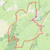 Itinéraire Les Côtes Matras, distance, dénivelé, altitude, carte, profil, trace GPS