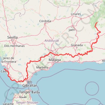 Itinéraire Southern Section — European Divide Trail, distance, dénivelé, altitude, carte, profil, trace GPS
