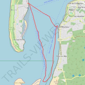 Itinéraire SailFreeGps_2024-12-15_12-00-27, distance, dénivelé, altitude, carte, profil, trace GPS