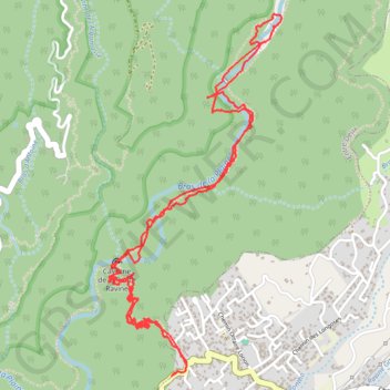 Itinéraire Réunion - Boucle petite ravine - Barrage, distance, dénivelé, altitude, carte, profil, trace GPS