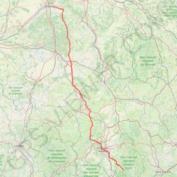 Itinéraire Pelerinage, distance, dénivelé, altitude, carte, profil, trace GPS