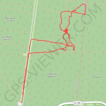 Itinéraire La Roche-Guyon Marche à pied, distance, dénivelé, altitude, carte, profil, trace GPS