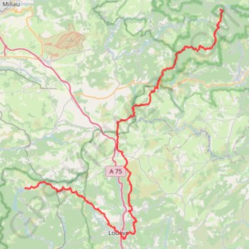 Itinéraire GR71 De l'Espérou (Gard) à Ceilhes-et-Rocozels (Hérault), distance, dénivelé, altitude, carte, profil, trace GPS