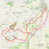 Itinéraire Circuit sud-ouest de Fleurance, distance, dénivelé, altitude, carte, profil, trace GPS