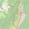 Itinéraire Le Moucherotte par le Pas de la Bergère, distance, dénivelé, altitude, carte, profil, trace GPS