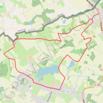 Itinéraire Circuit des Pépinières - Maulde, distance, dénivelé, altitude, carte, profil, trace GPS
