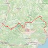 Itinéraire gr4 : manosque – grasse, distance, dénivelé, altitude, carte, profil, trace GPS