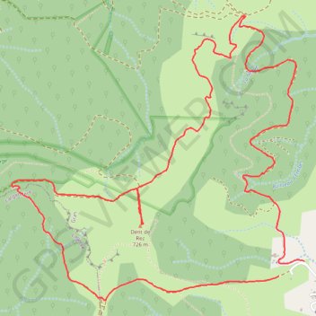 Itinéraire Dent de Rez, distance, dénivelé, altitude, carte, profil, trace GPS