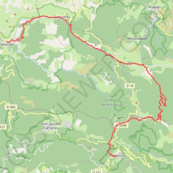 Itinéraire CY18-FL-64 _ J3, distance, dénivelé, altitude, carte, profil, trace GPS