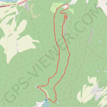 Itinéraire De Velars au Leuzeu, distance, dénivelé, altitude, carte, profil, trace GPS