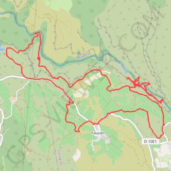 Itinéraire Michel_ROBERT_2022-04-12_10-30-49, distance, dénivelé, altitude, carte, profil, trace GPS