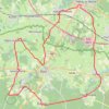 Itinéraire LA DEREN CYCLO 36km, distance, dénivelé, altitude, carte, profil, trace GPS