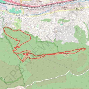 Itinéraire La Candole, distance, dénivelé, altitude, carte, profil, trace GPS