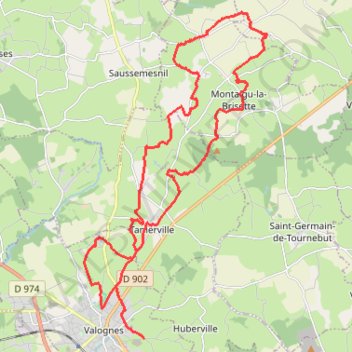 Itinéraire 1 - VTT RA 30.25 ok, distance, dénivelé, altitude, carte, profil, trace GPS