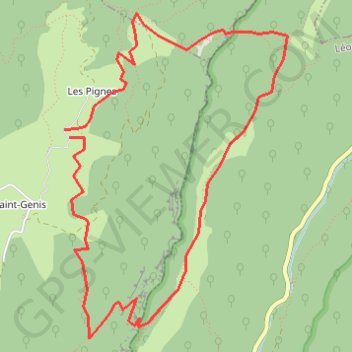 Itinéraire Pas de la Pierre - Pas de Bouvaret en Vercors, distance, dénivelé, altitude, carte, profil, trace GPS