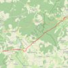 Itinéraire 21 Saligny-Vézelay: 19.40 km, distance, dénivelé, altitude, carte, profil, trace GPS