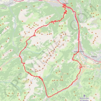 Itinéraire Tour des Aravis, distance, dénivelé, altitude, carte, profil, trace GPS