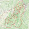 Itinéraire LE VERCORS TOTAL-19663768, distance, dénivelé, altitude, carte, profil, trace GPS