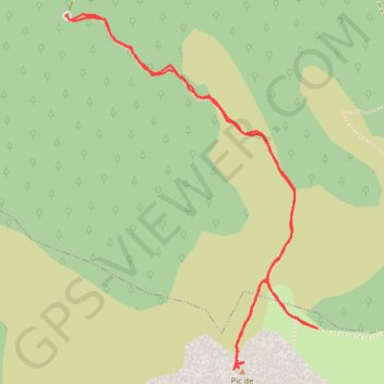 Itinéraire Pic de Brasseil (dit Dent d'Orlu), distance, dénivelé, altitude, carte, profil, trace GPS