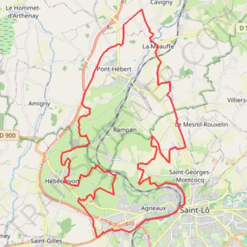 Itinéraire 2 - 40_kms VTT agnelaise_2026-, distance, dénivelé, altitude, carte, profil, trace GPS