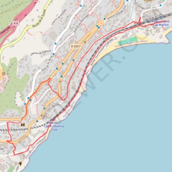 Itinéraire Circuit de Bon Voyage, distance, dénivelé, altitude, carte, profil, trace GPS