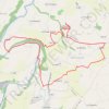Itinéraire 1 - trail2025_12, distance, dénivelé, altitude, carte, profil, trace GPS