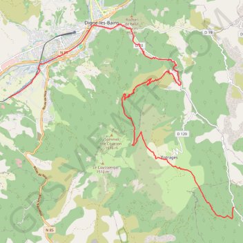 Itinéraire La Jasse - Col de Pierre Basse, distance, dénivelé, altitude, carte, profil, trace GPS