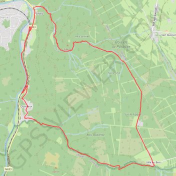 Itinéraire Ninglinspo: des ruisseaux d'argent et d'or, distance, dénivelé, altitude, carte, profil, trace GPS